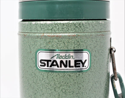 Thermos: Aladdin Stanley Wide Mouth, Hammertone Green, 24 oz Vacuum, Nashville USA, Vintage 1995 - SOLD