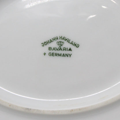 Gravy Boat / Saucière with Underplate, Johann Haviland,  Blue Garland, Bavaria Vintage, SOLD