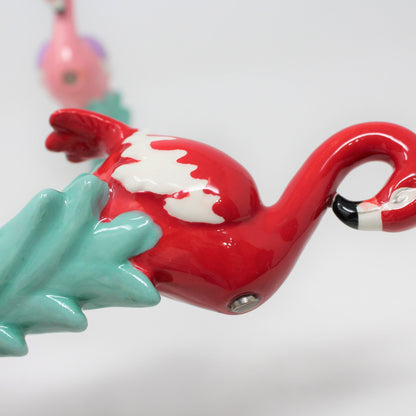 Salt and Pepper Shakers, Westland, Kissing Flamingos, Magnetic, 2009, SOLD