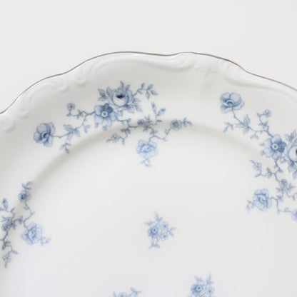 Dessert / Salad Plate, Johann Haviland, Blue Garland, Vintage