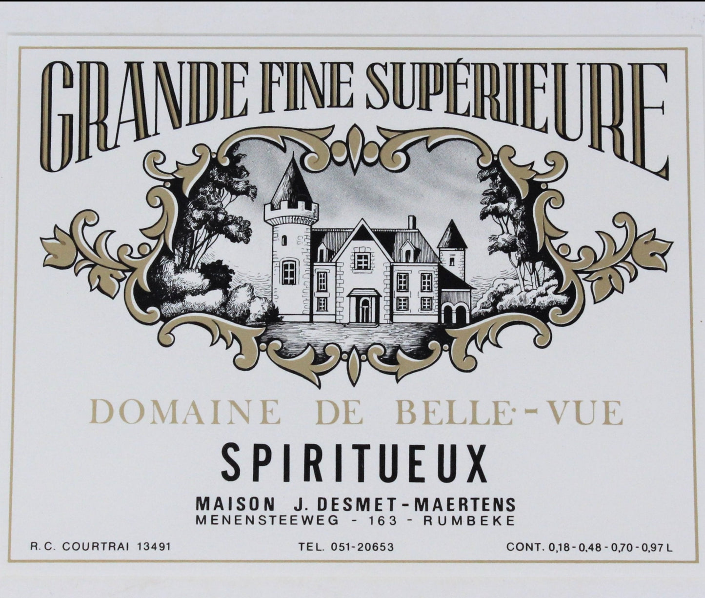 Wine Labels, French Wines, Castles, Set of 4, NOS, Vintage