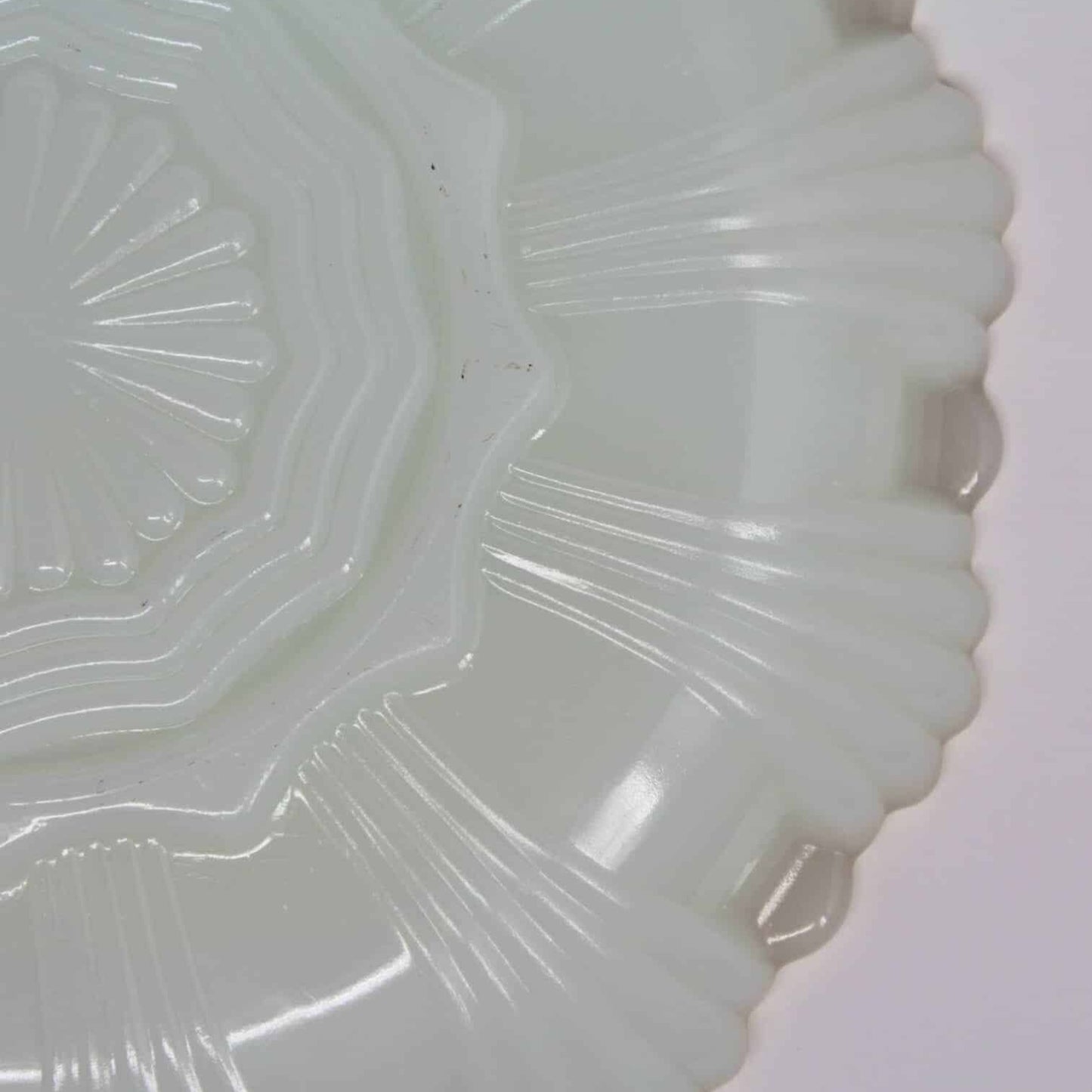 Divided Dish, Lusterware Rim, Anchor Hocking, Fire King, Vintage