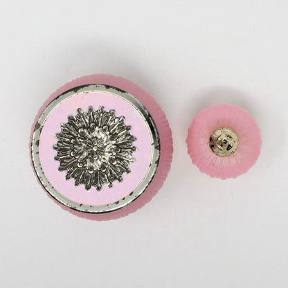 Perfume Jar Set, Avon Pink Glass Elusive Jars, Empty, Set of 2, Vintage
