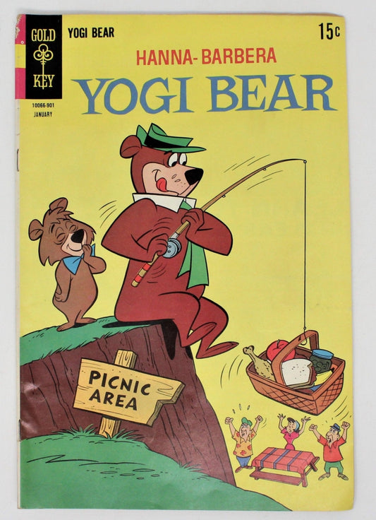 Comic Book, Gold Key, Yogi Bear #35, Vintage 1969