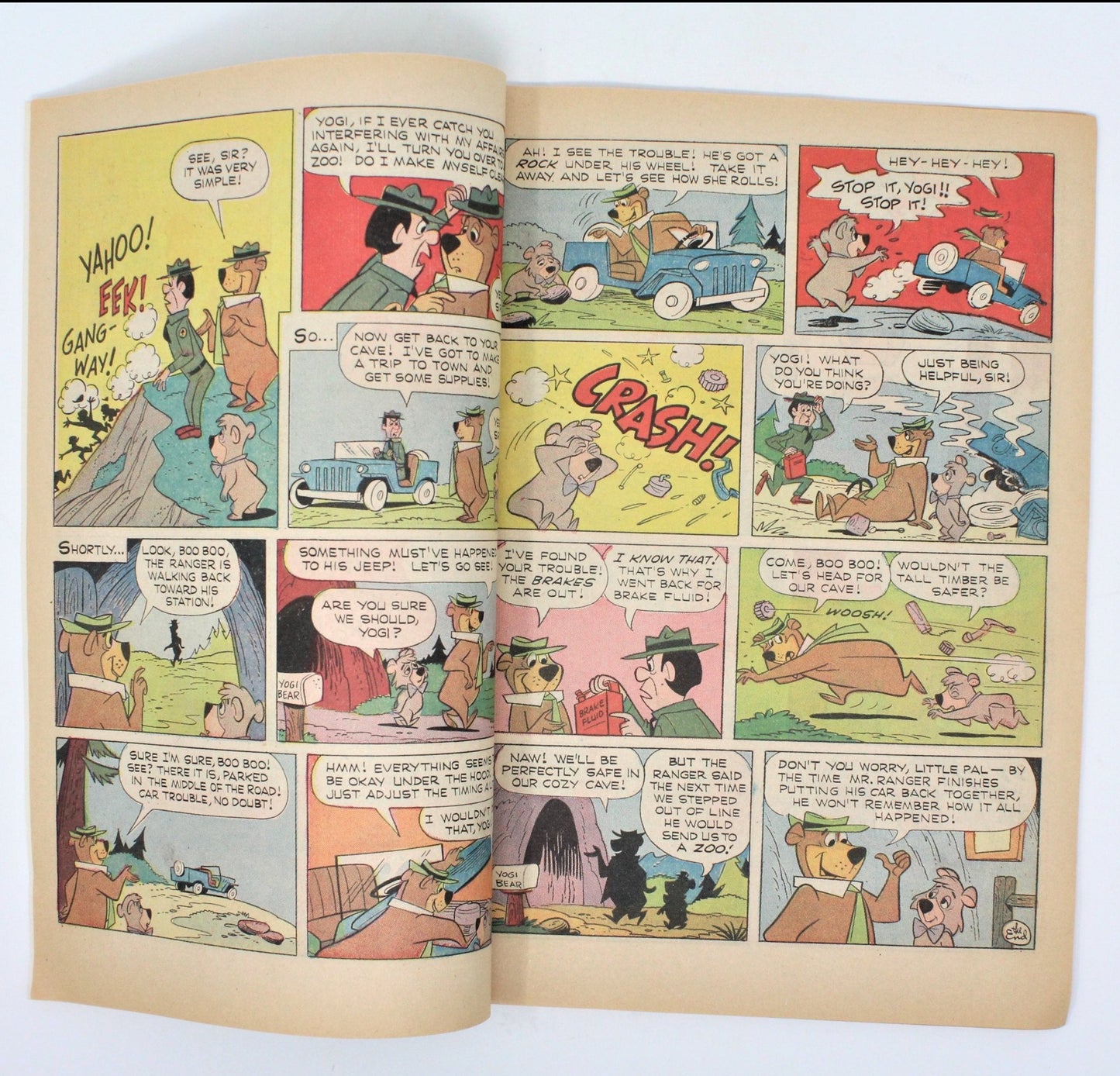Comic Book, Gold Key, Yogi Bear #35, Vintage 1969