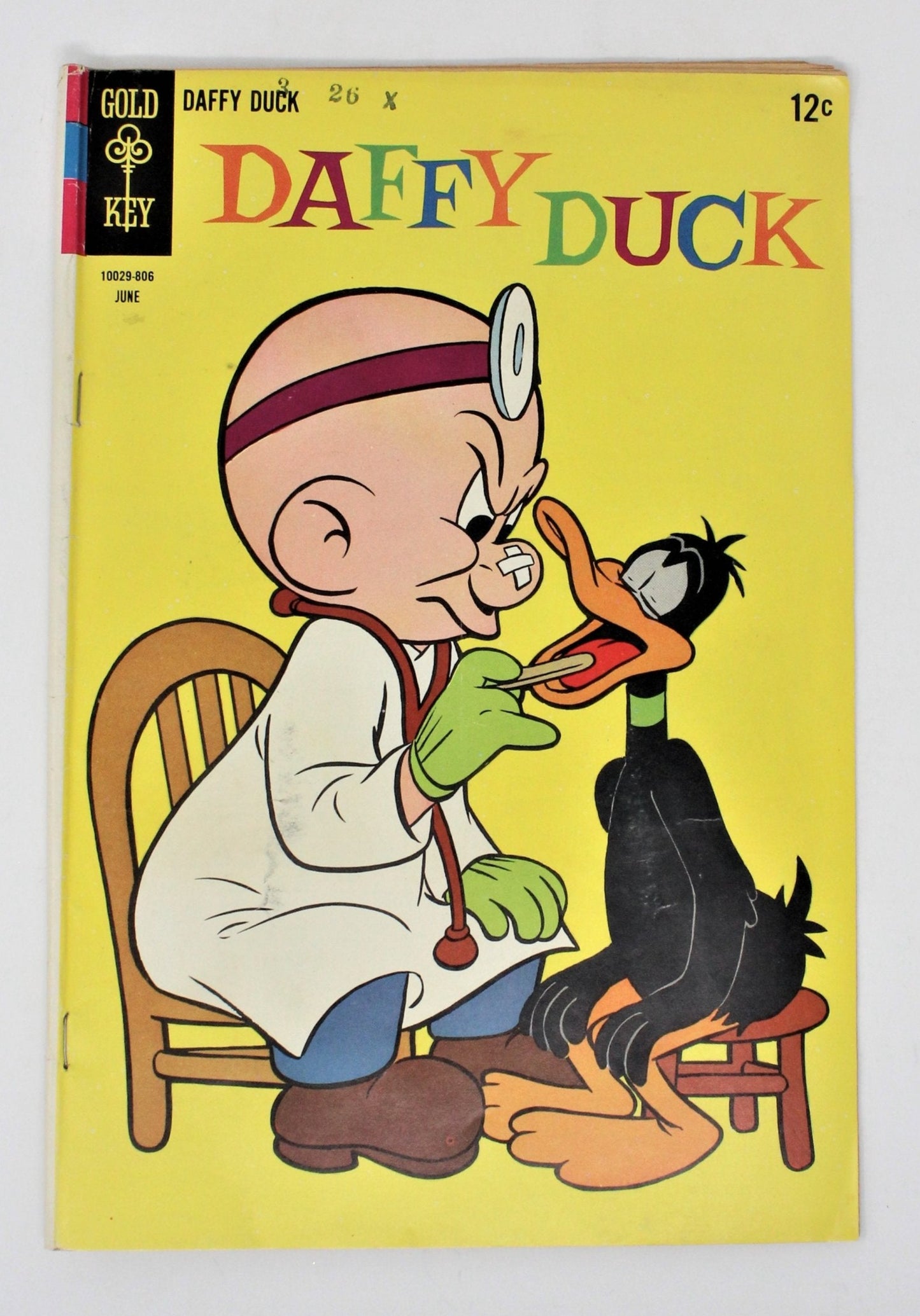 Comic Book, Gold Key, Daffy Duck #53, Vintage 1968