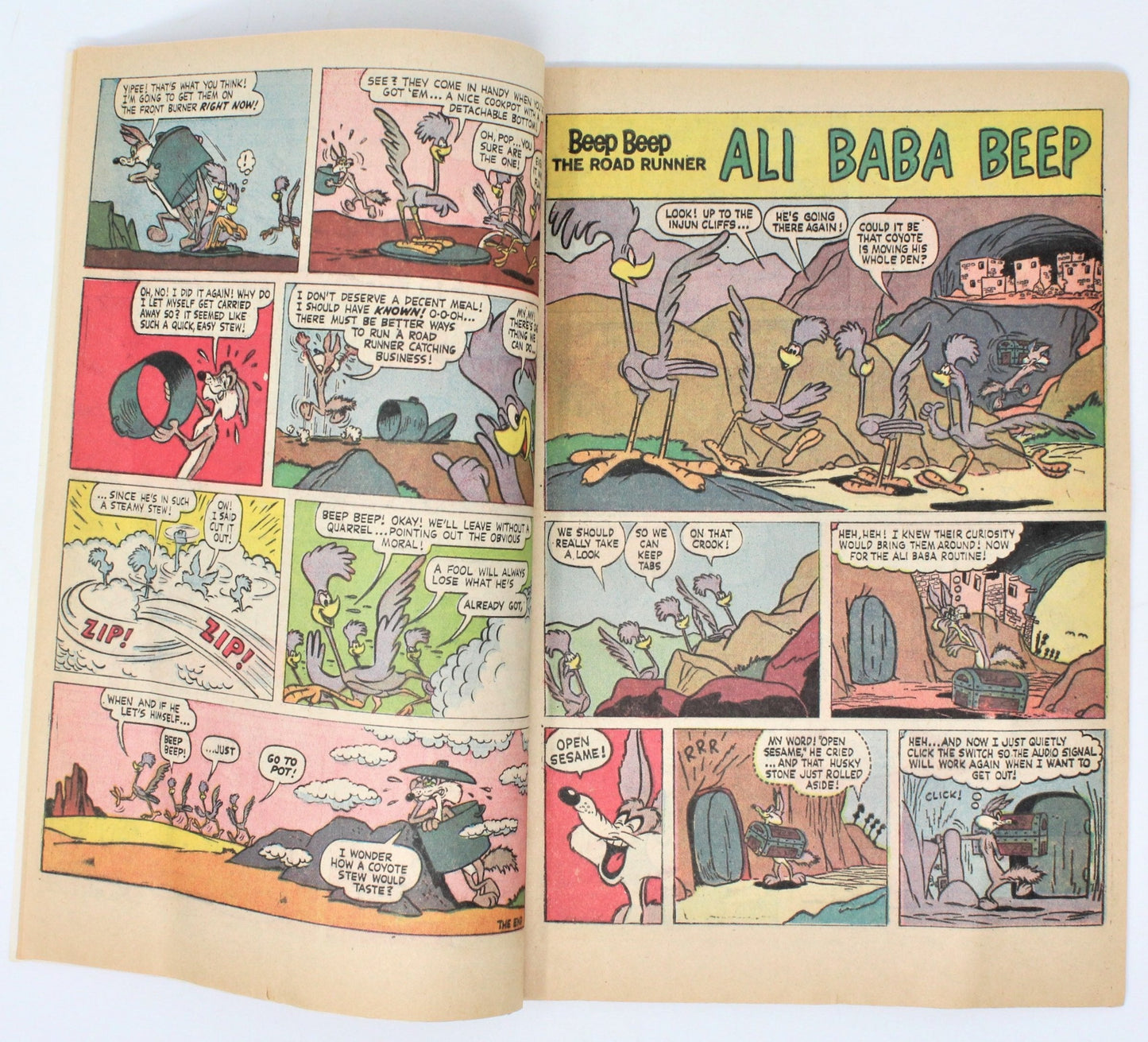 Comic Book, Gold Key, The Road Runner #10, Vintage 1969