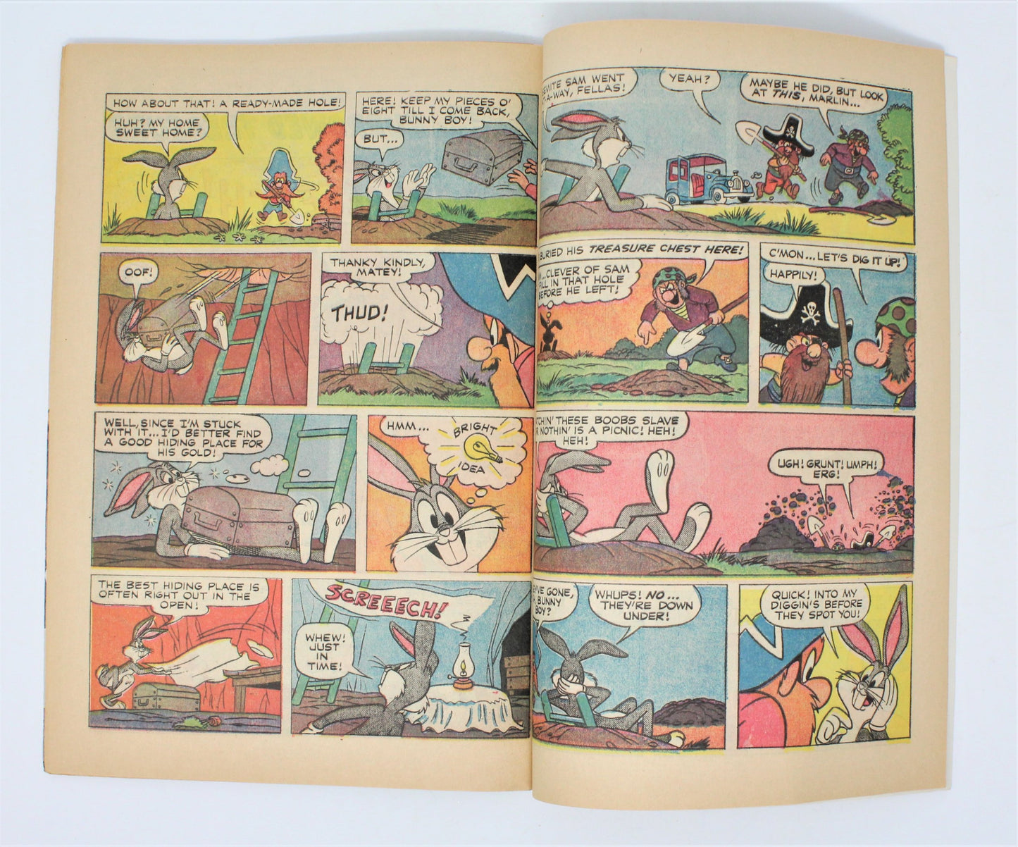 Comic Book, Gold Key, Bugs Bunny #131, Vintage 1970
