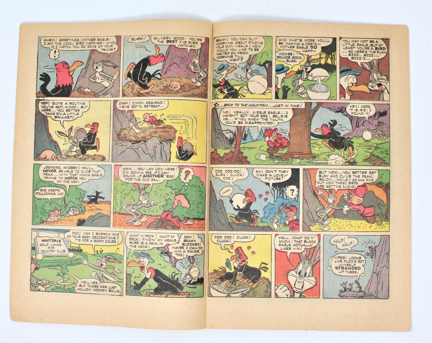 Comic Book, Gold Key, Bugs Bunny & Yosemite Sam #129, Vintage 1970