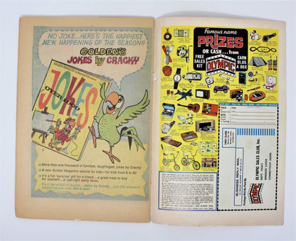 Comic Book, Gold Key, Bugs Bunny & Yosemite Sam #129, Vintage 1970