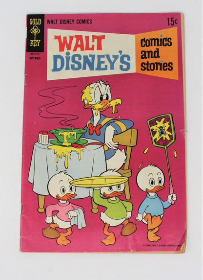 Comic Book, Gold Key, Walt Disney Comics, Donald Duck #29, Vintage 1968