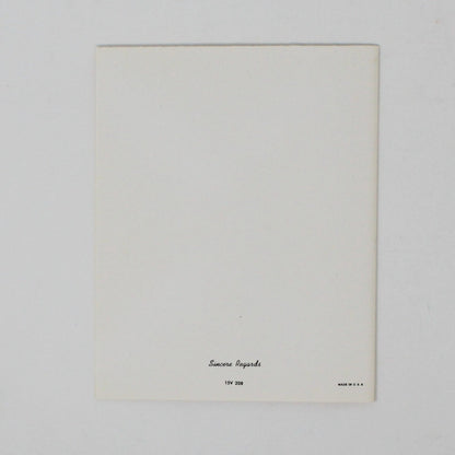 Greeting Card / Valentine's Day Card, For Teacher, Unused, Vintage