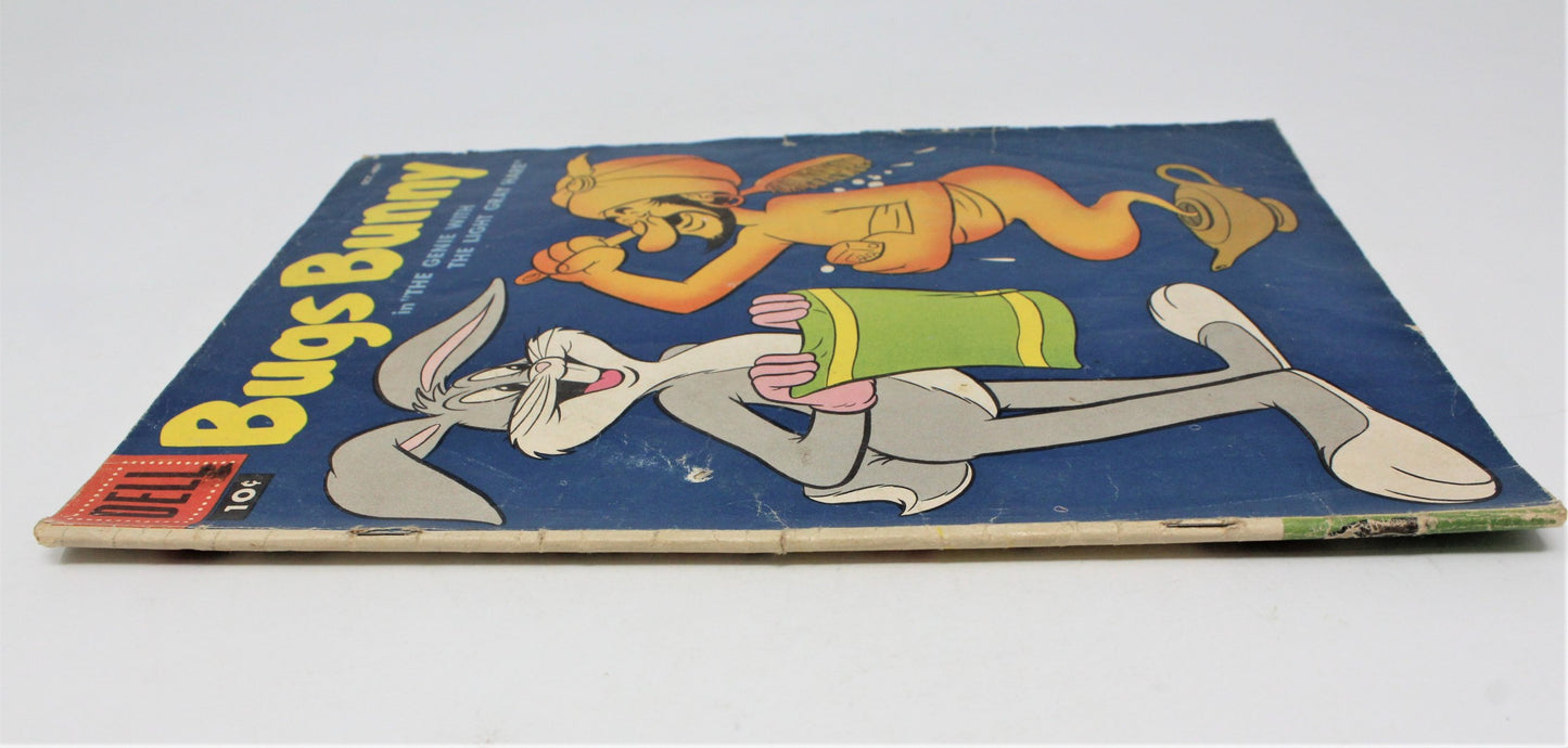 Comic Book, Dell, Bugs Bunny Genie Light Gray Hare #57, Vintage 1957