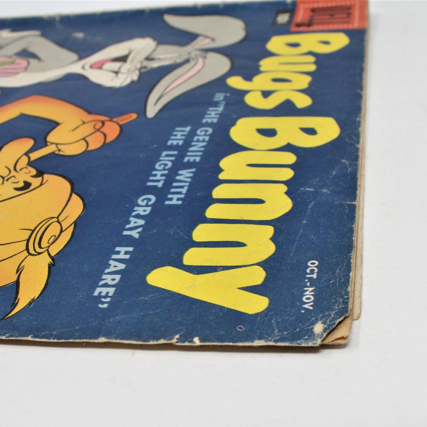 Comic Book, Dell, Bugs Bunny Genie Light Gray Hare #57, Vintage 1957