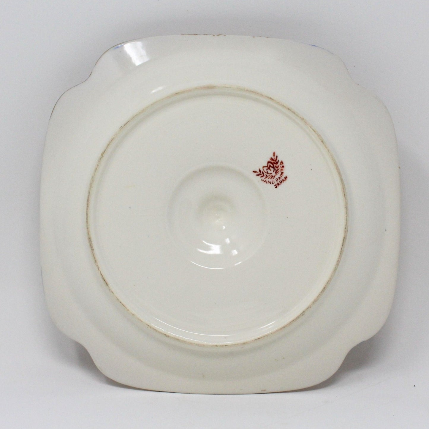 Bon Bon / Candy Dish, Moriyama Mori-Machi, Square with Handle, Antique, Japan