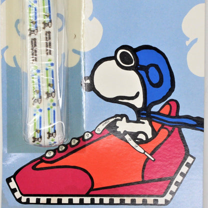 Shoelaces, Snoopy The Lone Beagle, Unopened, NOS, Vintage 1980's