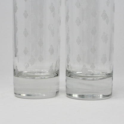Glasses, Cocktail / Highball, Courvoisier CV , Set of 2, France
