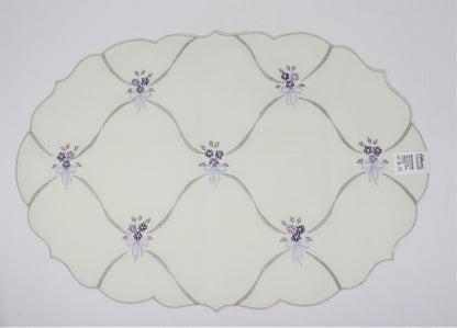 Placemats, Katherine's Collection, Embroidered, Set of 4, Vintage Linens