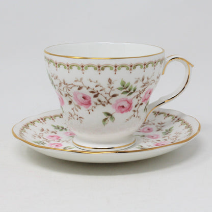 Teacup and Saucer, Duchess China, Fragrance, Bone China, Vintage England