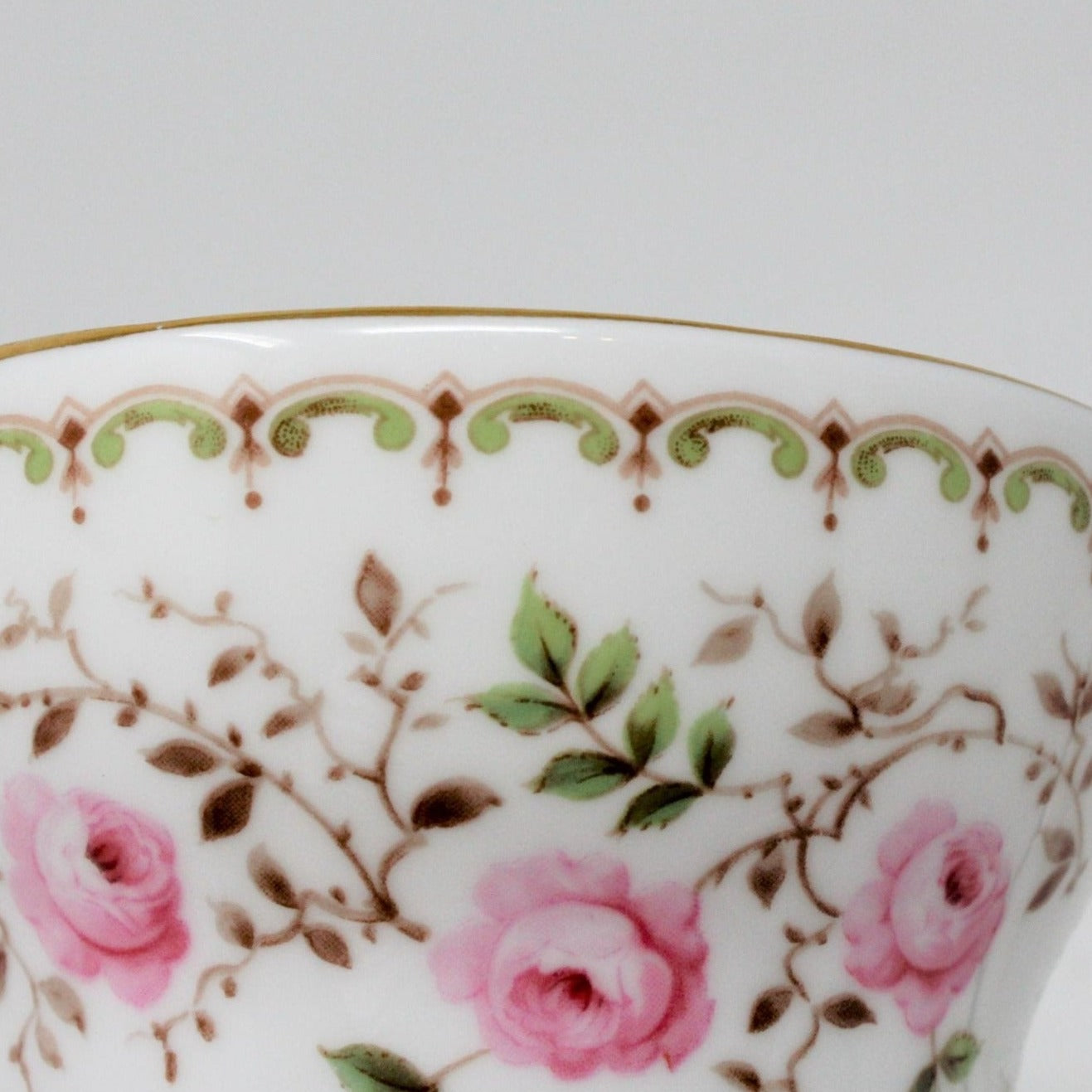 Teacup and Saucer, Duchess China, Fragrance, Bone China, Vintage England