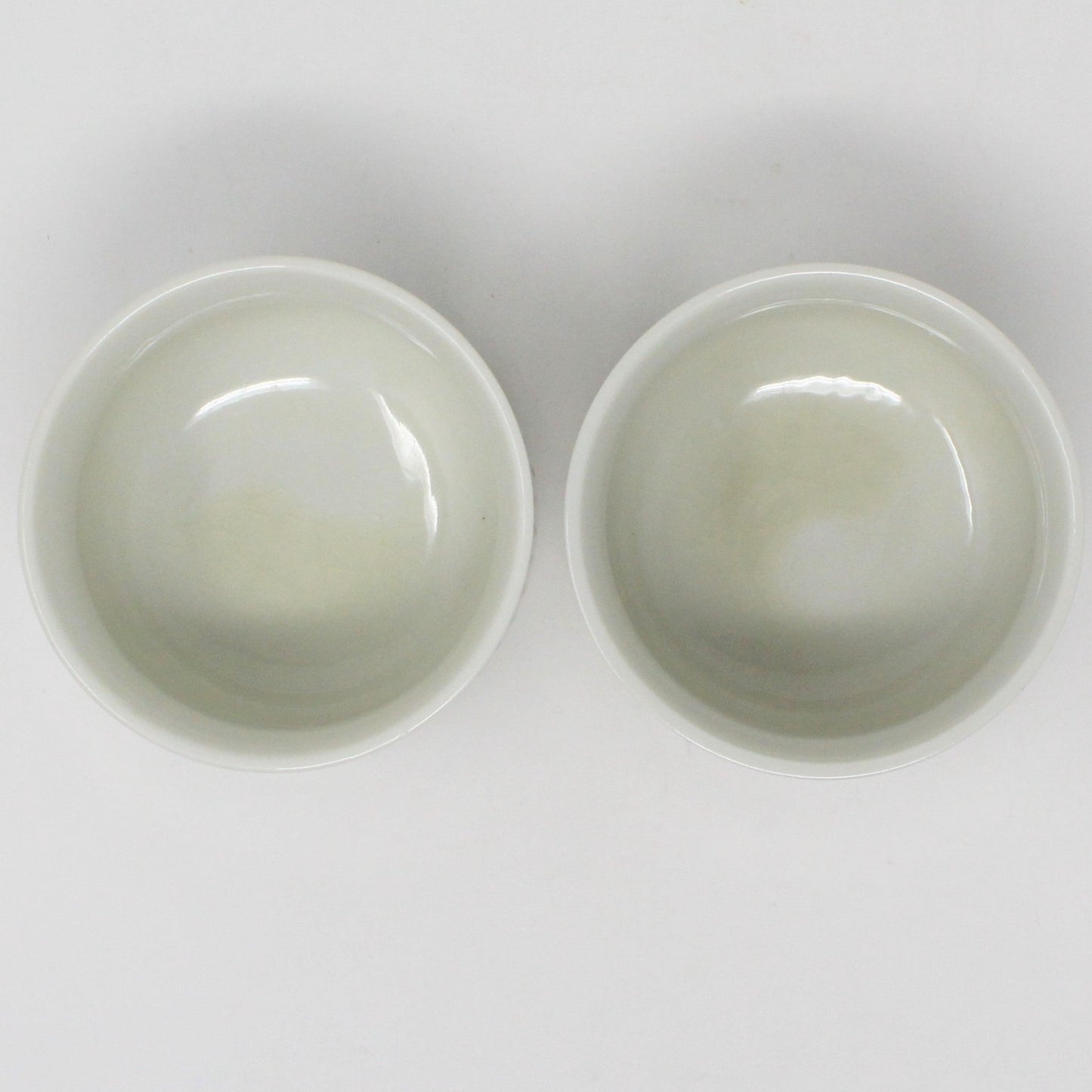 Teacup, Japanese, Chawan Style, Japanese Samurais & Characters, Vintage Japan, Set of 2