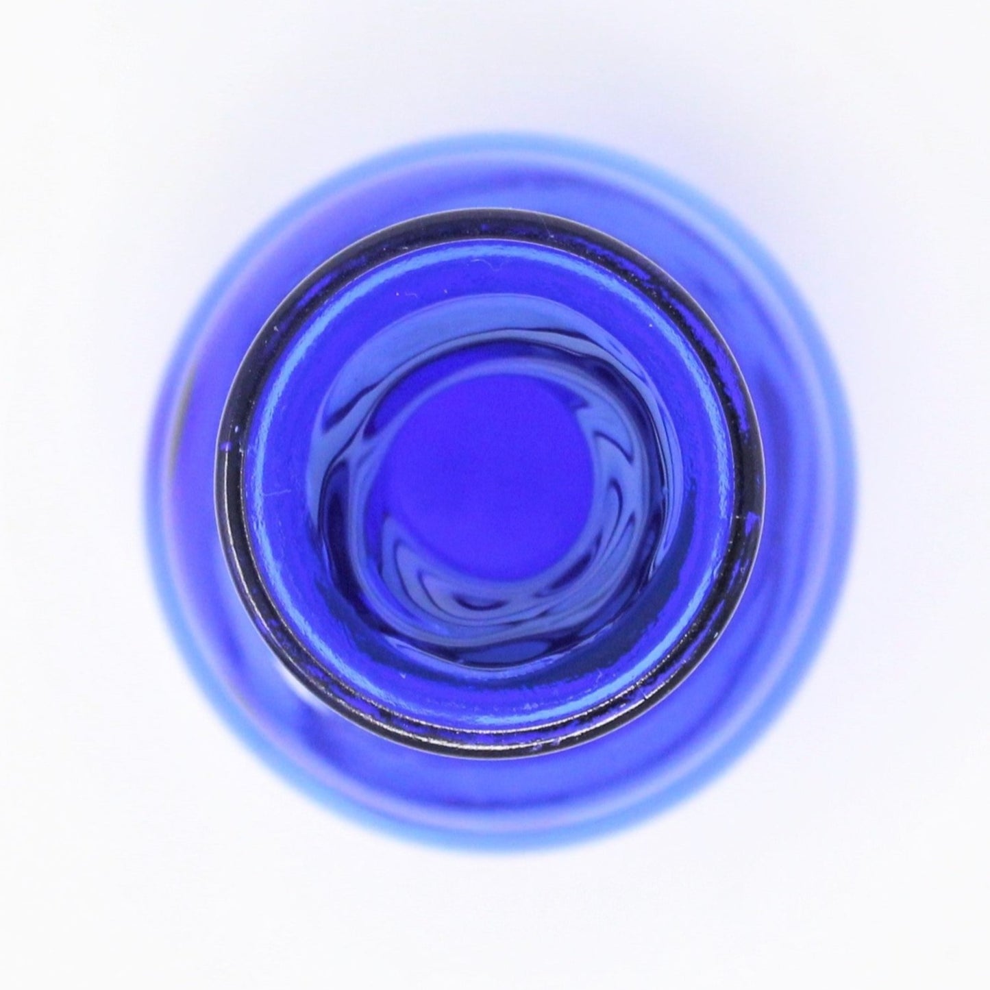 Bud Vase, Cobalt Blue Glass, Beehive, USA