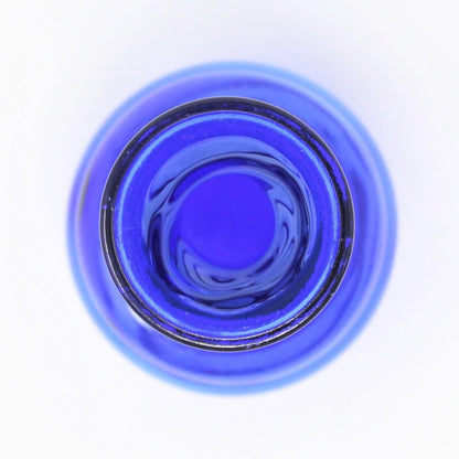 Bud Vase, Cobalt Blue Glass, Beehive, USA