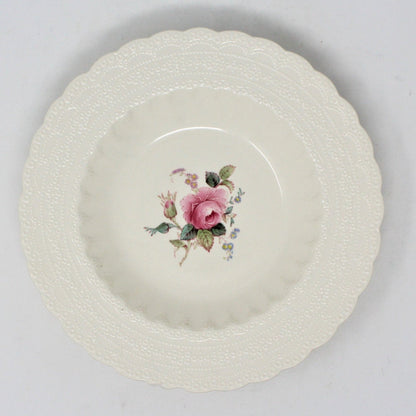 Soup Bowl, Spode Copeland, Billingsley Rose, English Earthenware, Vintage