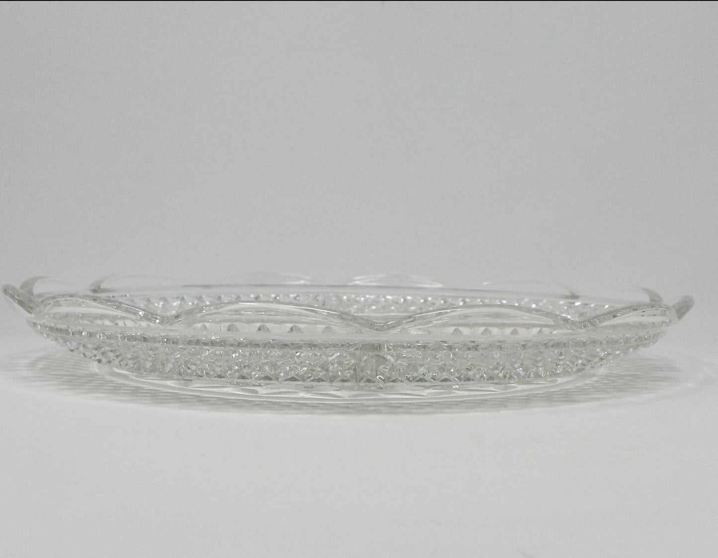 Divided Serving Tray, 5 Part Relish Dish, Anchor Hocking, Wexford, Serving Dish, Vintage