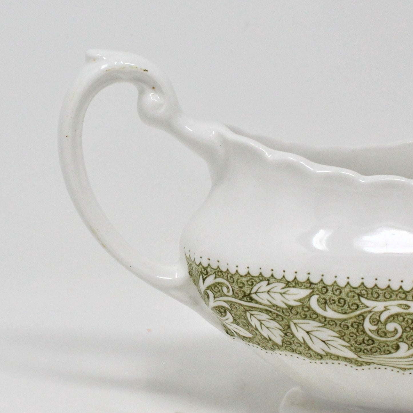 Gravy Boat / Saucière, J&G Meakin, Lucerne Green, Ironstone, Vintage