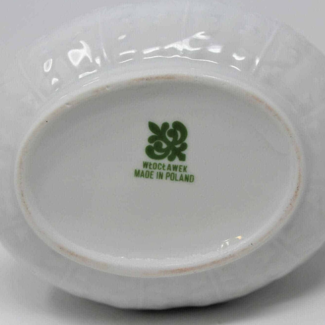Gravy Boat / Saucière, Wtoctawek, Moss Rose, Poland, Vintage