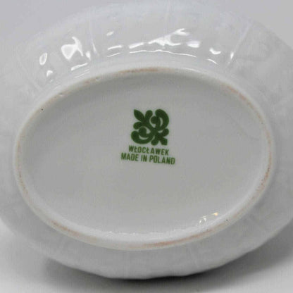 Gravy Boat / Saucière, Wtoctawek, Moss Rose, Poland, Vintage
