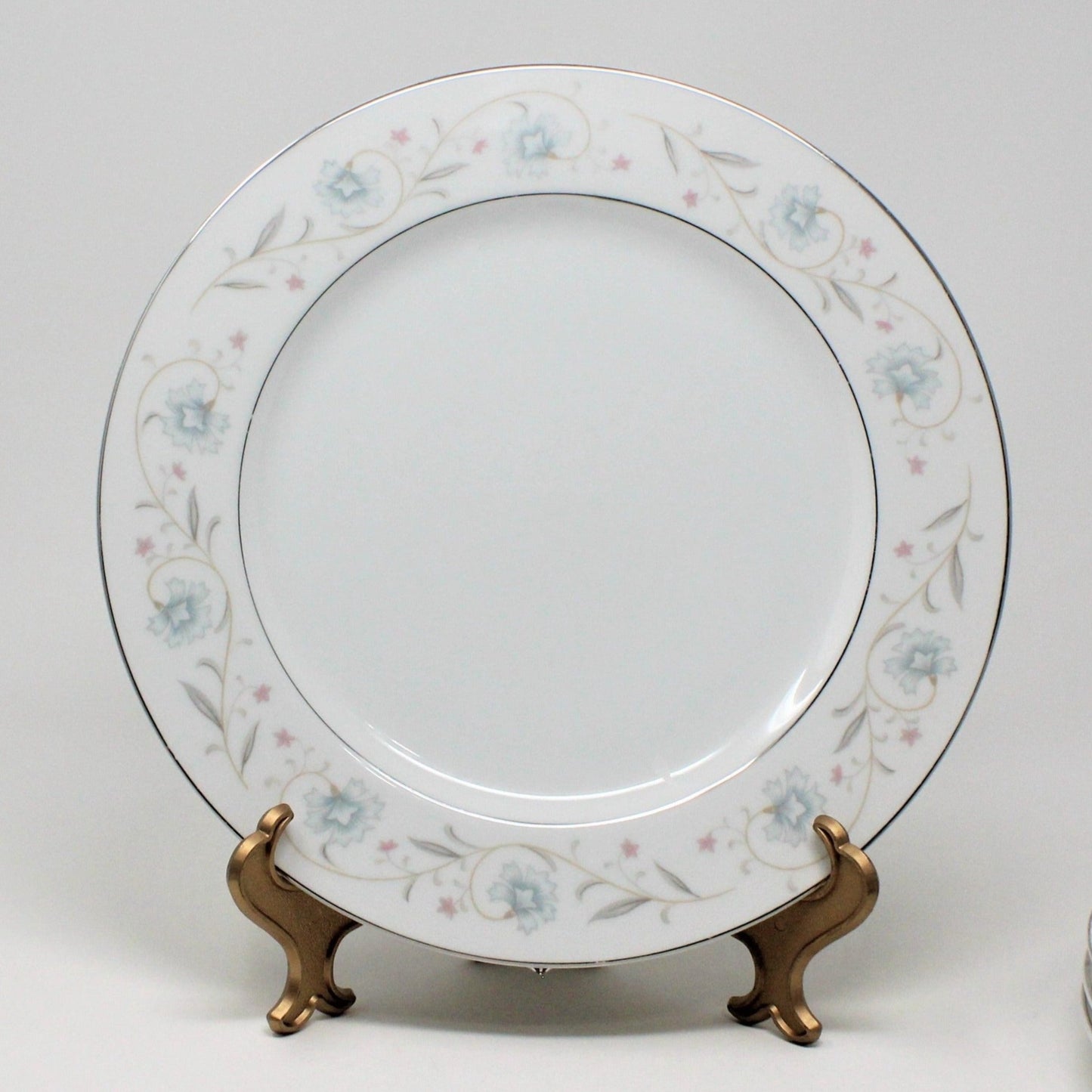 Dinner Plate, Fine China of Japan, English Garden, Set of 5, Vintage