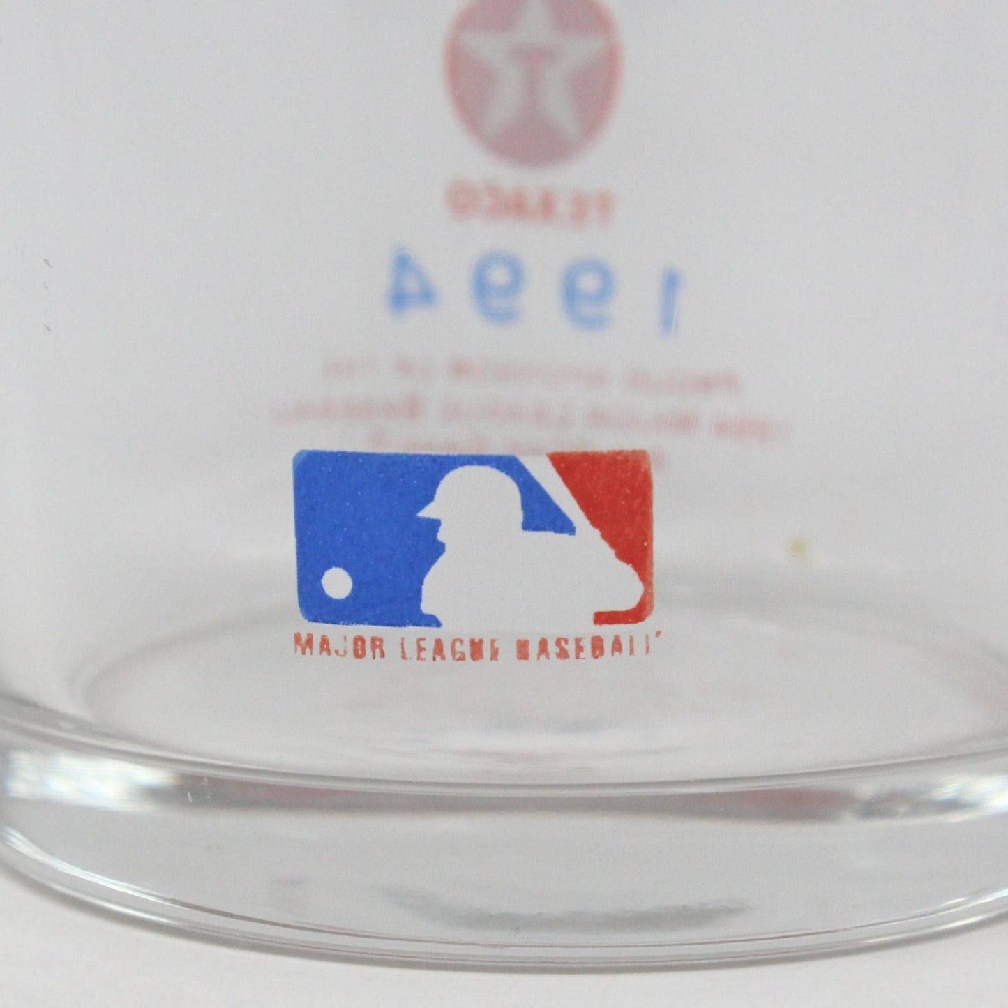 Beer Glass, Chicago Cubs Logo, Texaco MLB All Star Collectible 1994