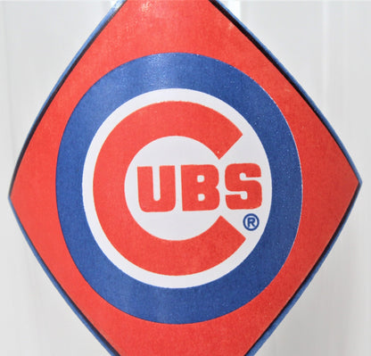 Beer Glass, Chicago Cubs Logo, Texaco MLB All Star Collectible 1994