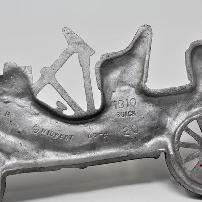 Art, Midwest, Antique Cars, Cast Metal Plaques Wall Decor, Set of 3, Vintage