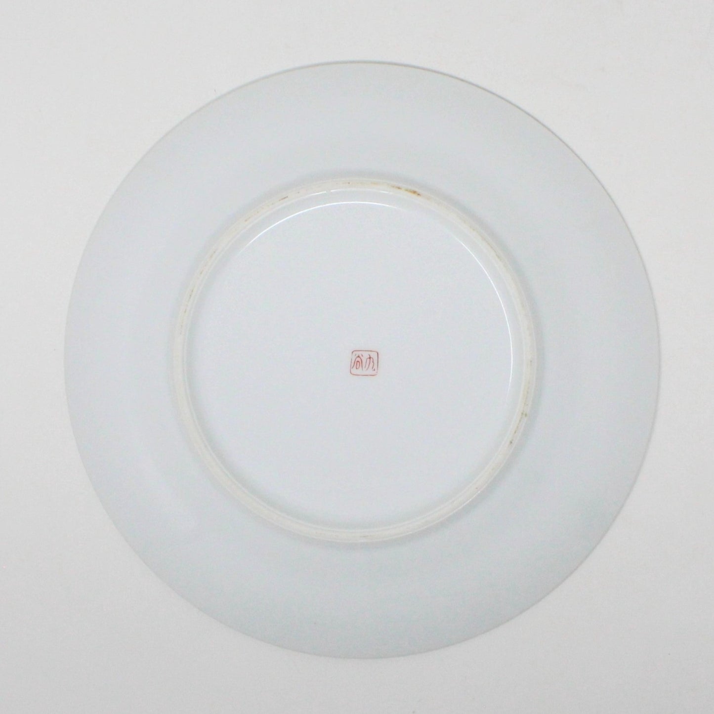 Bread & Butter Plates, Kutani, Japanese Waterwheel /Mt Fuji, Hand Painted , Set of 6, Vintage