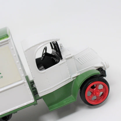 Coin Bank: ERTL Publix 1926 Mac Bull Dog Truck #22040, with Key, Korea, Vintage 1989 - SOLD