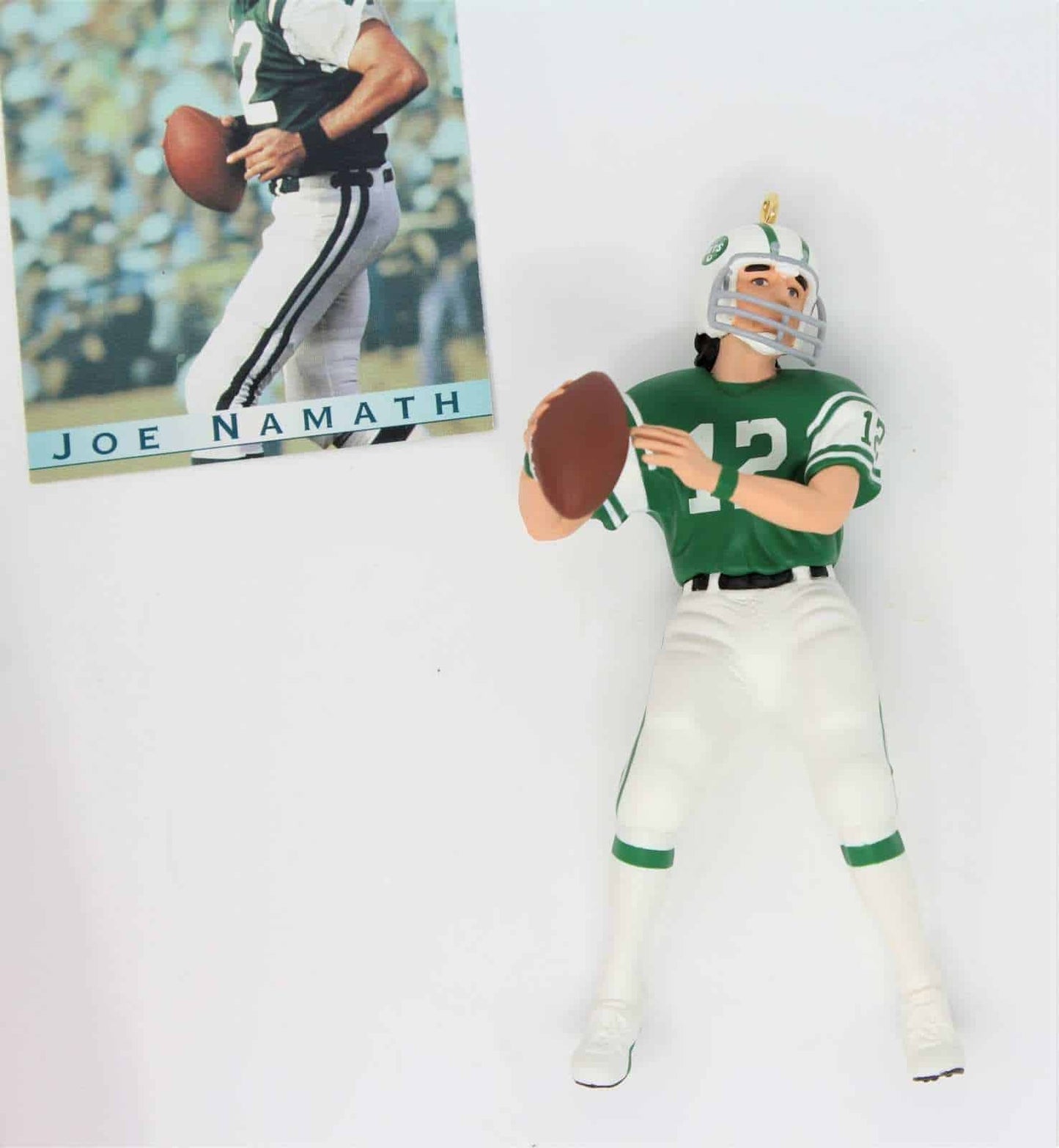 Ornament, Hallmark, Football Legends, Joe Namath #3, 1997