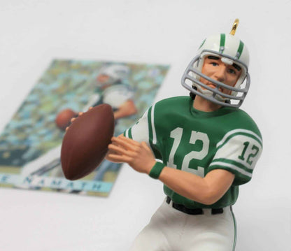 Ornament, Hallmark, Football Legends, Joe Namath #3, 1997