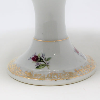 Compote / Pedestal Dish, Ucagco, Reticulated, Japan, Vintage