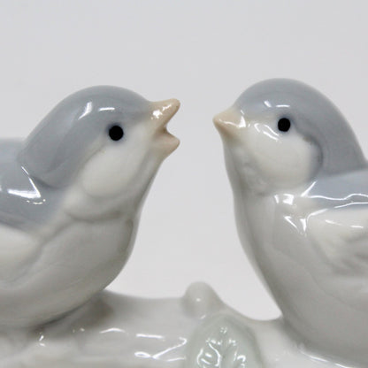 Figurine, OMC Otagiri, Birds on Branch, Porcelain, Japan, Vintage