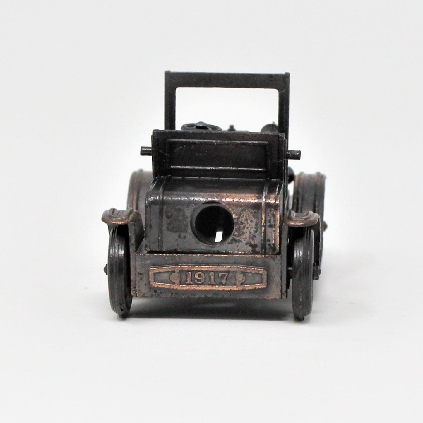 Pencil Sharpener, Die Cast Metal, 1917 Ford Touring Car, Vintage