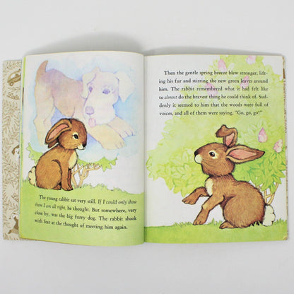 Children's Book, Little Golden Book, The Rabbit's Adventure, Hardcover, Vintage 1978