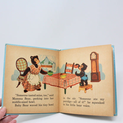 Children's Book, Tell A Tale, The Three Bears, Whitman, Hardcover, Vintage 1952