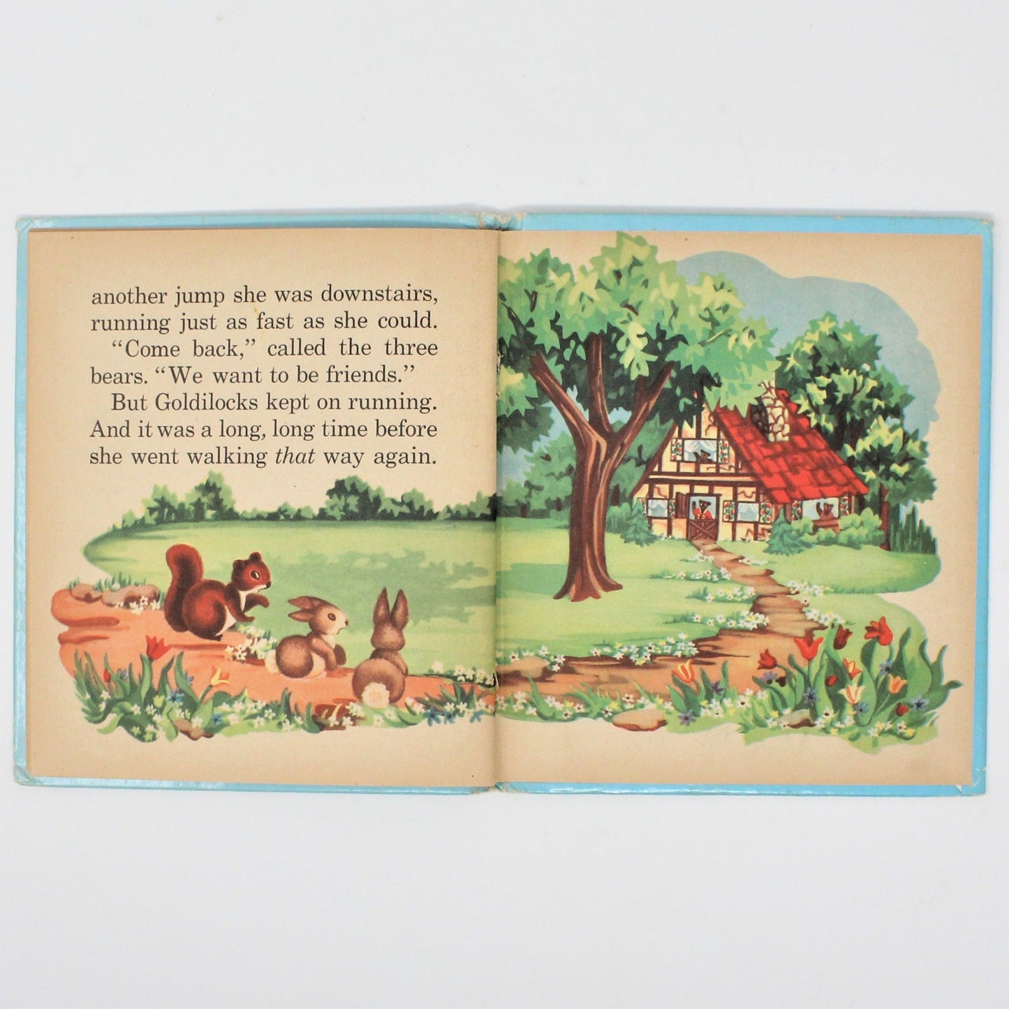 Children's Book, Tell A Tale, The Three Bears, Whitman, Hardcover, Vintage 1952