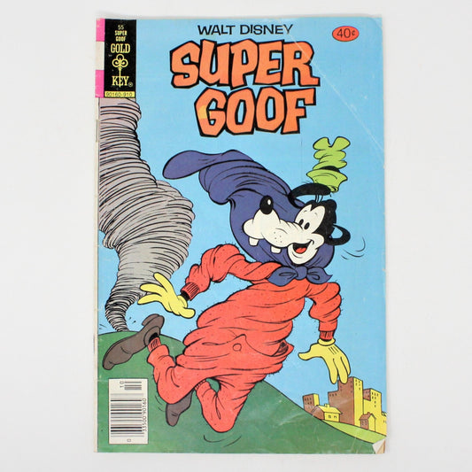 Comic Book, Gold Key, Walt Disney Comics, Super Goof #55, Vintage 1979