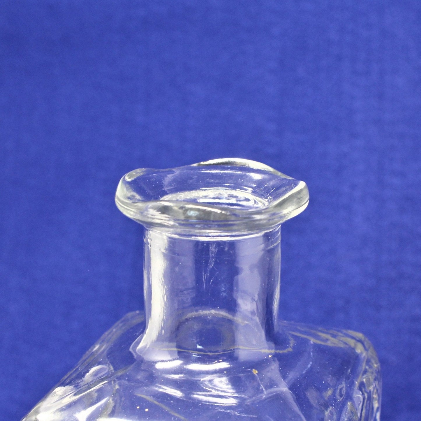 Decanter with Stopper, Seagram 7 Crown, Diamonds, Thatcher, Vintage 1962