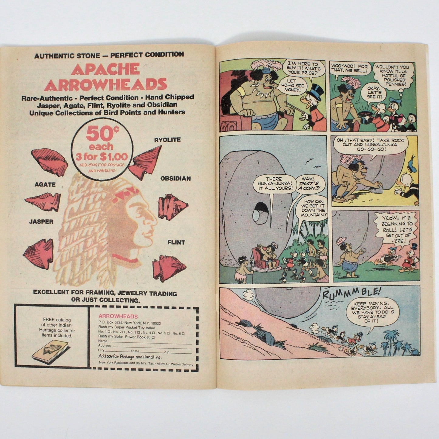 Comic Book, Gold Key, Walt Disney Comics, Uncle Scrooge #164, , Vintage 1979
