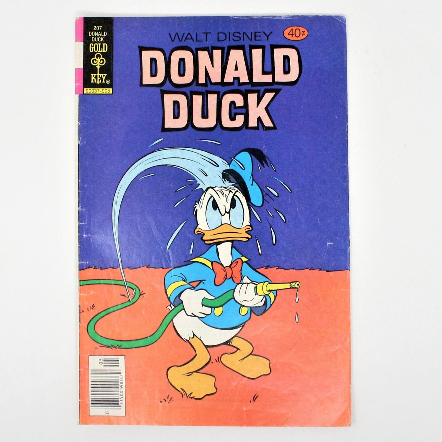 Comic Book, Gold Key, Walt Disney, Donald Duck #207, Vintage 1979